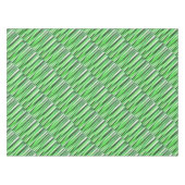 Flüsterndes grünes Gras Tischdecke (Vorderseite (Horizontal))