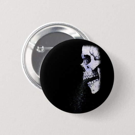 Flüsterne Knochen Button (Vorne & Hinten)