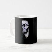 Flüsterne Knochen Kaffeetasse (Vorderseite Links)