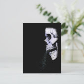 Flüsterne Knochen Postkarte (Stehend Vorderseite)