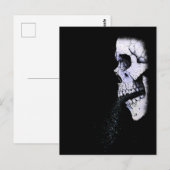 Flüsterne Knochen Postkarte (Vorne/Hinten)