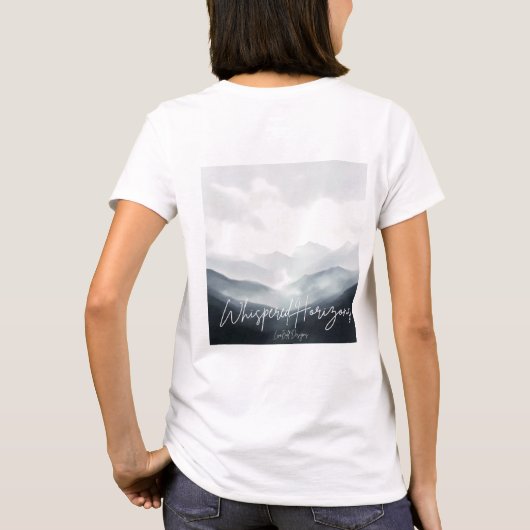Flüsternhorizons T-Shirt (Rückseite)