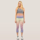 Flüsterpastelle Capri Leggings (Vorderseite)