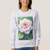 Flüsterrosa Sweatshirt (Vorderseite)
