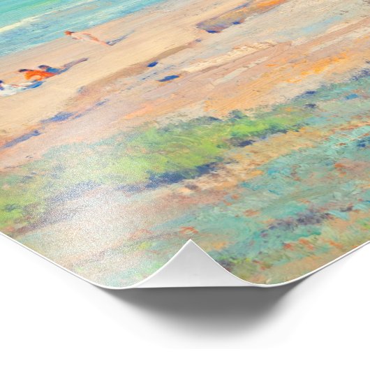 Flüstersand bei La Jolla California um 1895 Fotodruck (Ecke)