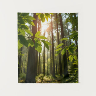 Flüsterwald Wandteppich