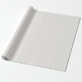 Flüsterweiß Solid Color | Classic | elegant Geschenkpapier (Ungerollt)