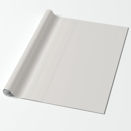 Flüsterweiß Solid Color | Classic | elegant Geschenkpapier (Ungerollt)