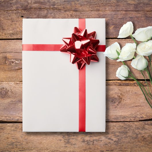 Flüsterweiß Solid Color | Classic | elegant Geschenkpapier