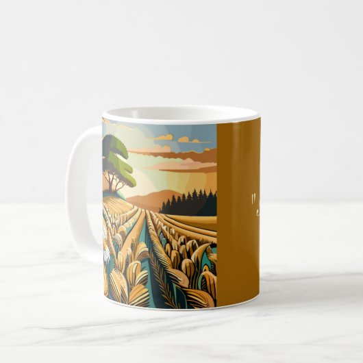 Flüsterweizen Kaffeetasse (Vorderseite Links)