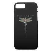 Flüsterwörter der Weisheit Brocade Dragonfly Case-Mate iPhone Hülle (Rückseite)