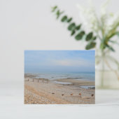 Flut Bexhill auf See Postkarte (Stehend Vorderseite)