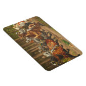 Flut Charles des Kühnen auf dem Pferd Magnet (Rechte Seite)