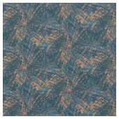 Flut des abstrakten Pfauenmusters Stoff (Nahaufnahme)