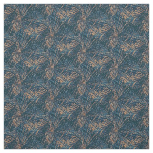 Flut des abstrakten Pfauenmusters Stoff (Muster)