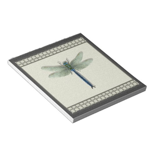 Flut des Drachenfliegens-Notepad Notizblock (angewinkelt)