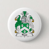 Flut-Familienwappen Button (Vorderseite)