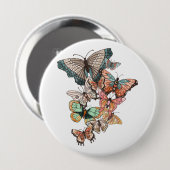 Flut in den Frühling Button (Vorne & Hinten)