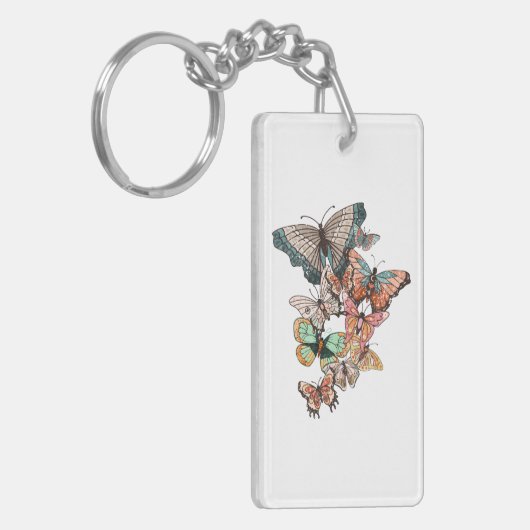 Flut in den Frühling Schlüsselanhänger (Vorderseite links)