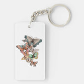 Flut in den Frühling Schlüsselanhänger (Rückseite)