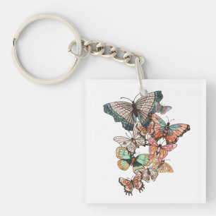 Flut in den Frühling Schlüsselanhänger