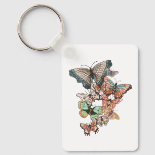 Flut in den Frühling Schlüsselanhänger