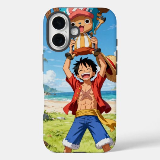 Flut und Fausthiebe Case-Mate iPhone Hülle (Rückseite)