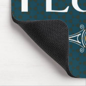 Flutdekorationslinie Mousepad (Ecke)