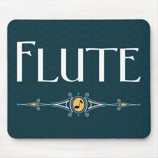 Flutdekorationslinie Mousepad (Vorne)