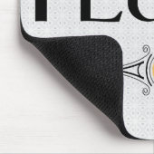 Flutdekorationslinie Mousepad (Ecke)