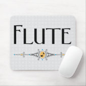 Flutdekorationslinie Mousepad (Mit Mouse)
