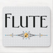 Flutdekorationslinie Mousepad (Vorne)