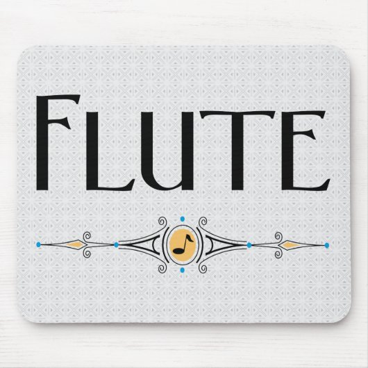 Flutdekorationslinie Mousepad (Vorne)