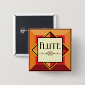 Flutdekorativer Block Button (Vorne & Hinten)