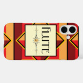 Flutdekorativer Block Case-Mate iPhone Hülle (Rückseite (Horizontal))
