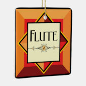 Flutdekorativer Block Keramikornament (Rechts)