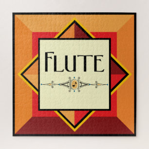 Flutdekorativer Block Puzzle