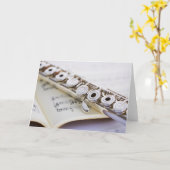 Flute 2 karte (Gelbe Blume)