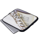 Flute 2 laptopschutzhülle (Vorne Knopf)