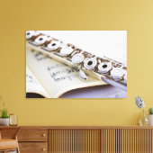 Flute 2 leinwanddruck (Insitu (Wohnzimmer))