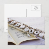 Flute 2 postkarte (Vorne/Hinten)