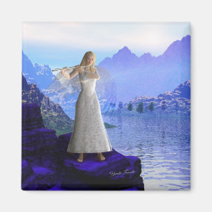 Flute Angel 2 Magnet