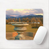 Flute auf Marble Vase 2b Mousepad (Mit Mouse)