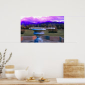 Flute auf Marble Vase 2c Poster (Küche)