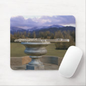 Flute auf Marmor Vase 2a Mousepad (Mit Mouse)
