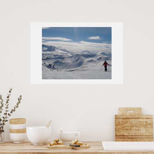 Flute Bowl, Whistler Poster (Küche)