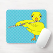Flute Chick Mousepad (Mit Mouse)