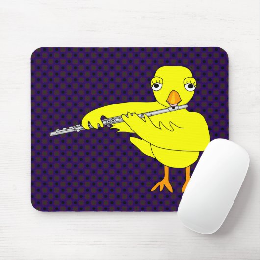 Flute Chick Mousepad (Mit Mouse)