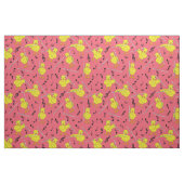 Flute Chick Musiknoten Stoff (Fat Quarter (45,7 x 55,9 cm))