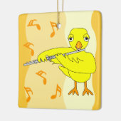 Flute Chick Muster Keramikornament (Links)